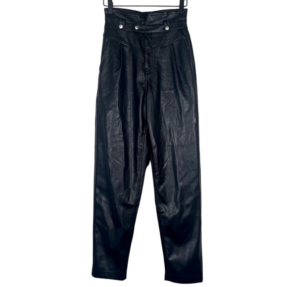 BlankNYC Vegan Leather Pant in Suspicious Mind - Picture 3 of 8